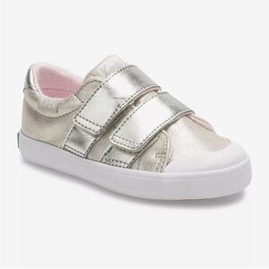 Keds Kids Sneakers in Silver and White